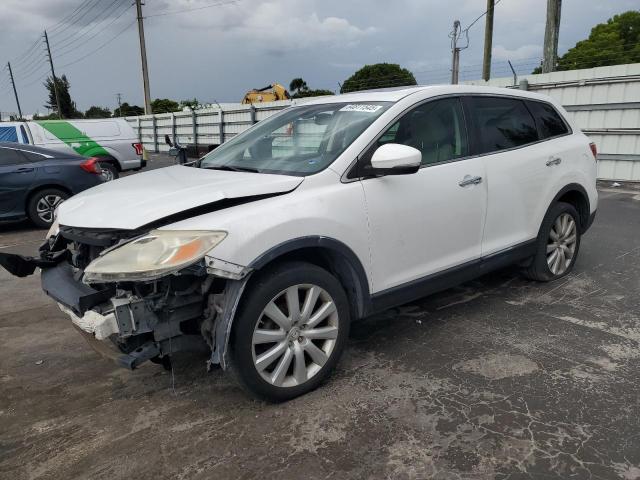 MAZDA CX-9 2010 white  gas JM3TB2MA4A0209224 photo #1
