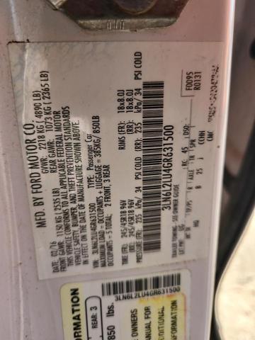 2016 LINCOLN MKZ HYBRID - 3LN6L2LU4GR631500