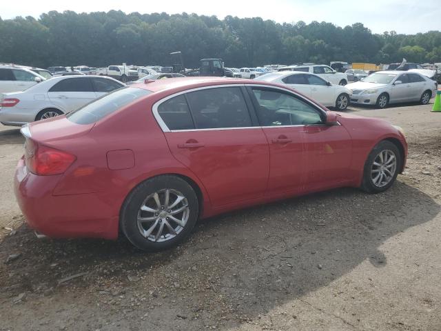 INFINITI G35 2008 red  gas JNKBV61E18M211251 photo #4