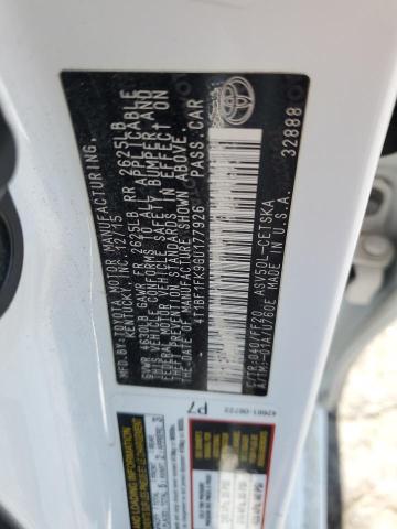 2016 TOYOTA CAMRY LE 4T1BF1FK9GU177926