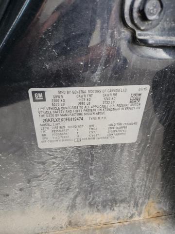 2015 GMC TERRAIN SL - 2GKFLXEK0F6419474