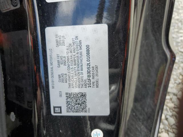 2020 CHEVROLET CAMARO LS 1G1FB3DS2L0108800