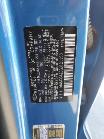 2016 HYUNDAI TUCSON LIM - KM8J33A23GU121150