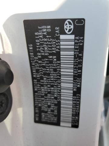 2020 TOYOTA COROLLA LE - 5YFEPRAE0LP129978