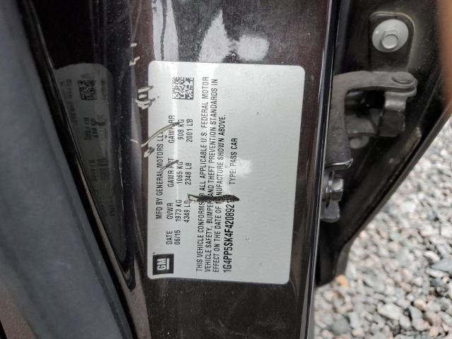 2015 BUICK VERANO 1G4PP5SK4F4208921