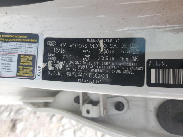 2017 KIA FORTE LX - 3KPFL4A77HE100328