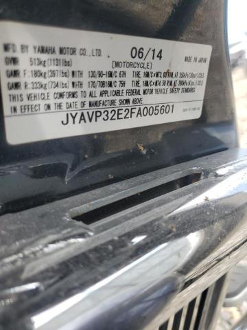 2015 YAMAHA XVS1300 CT JYAVP32E2FA005601