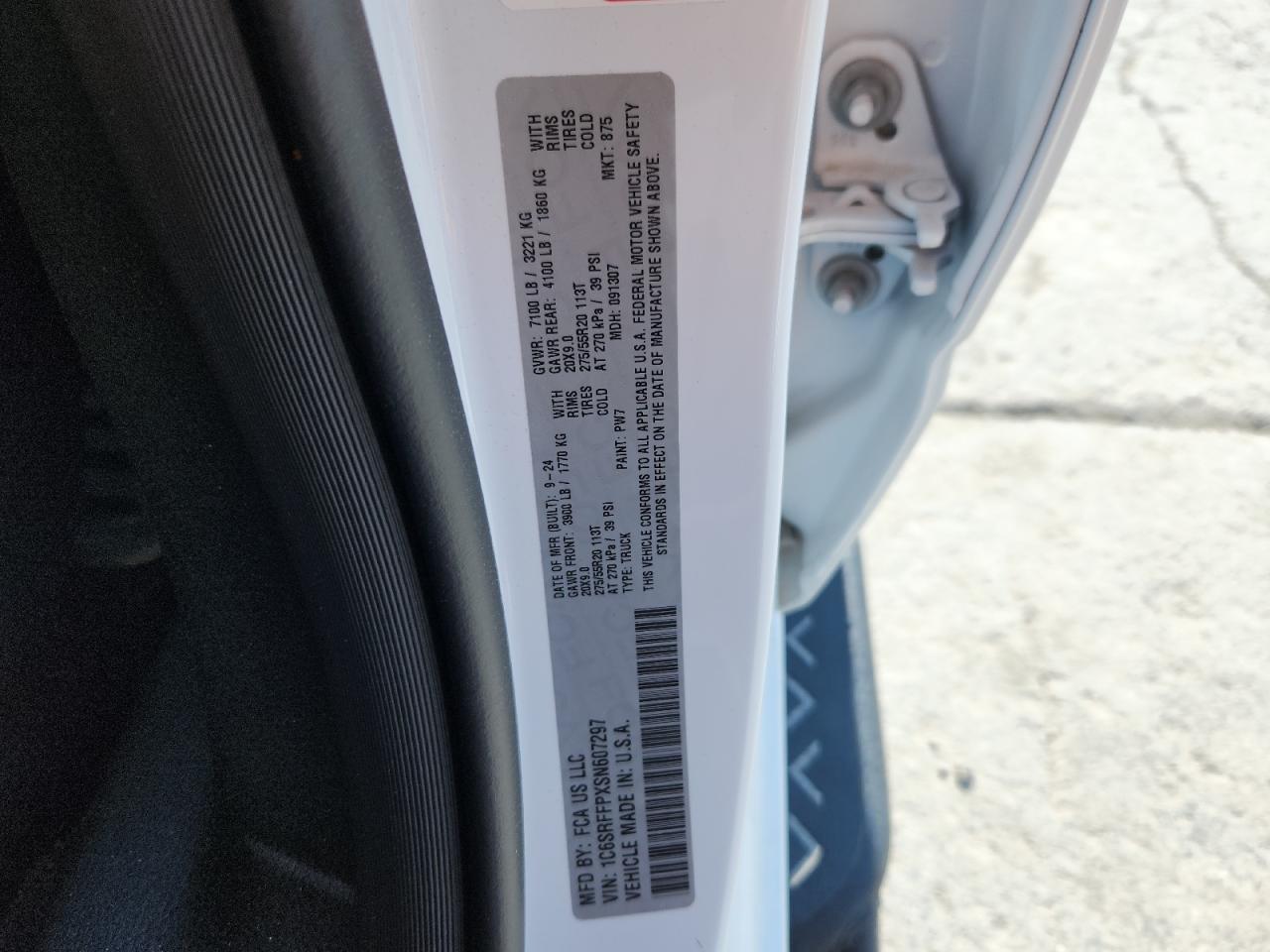 RAM 1500 BIG HORN/LONE STAR