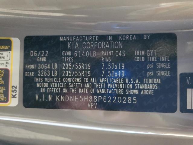 2023 KIA CARNIVAL S KNDNE5H38P6220285