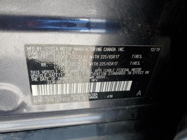 2020 TOYOTA RAV4 LE 2T3F1RFV2LC082281