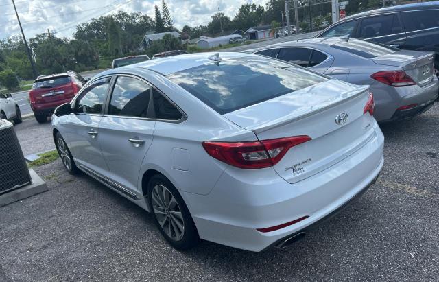 HYUNDAI SONATA SPO 2017 white sedan 4d gas 5NPE34AF9HH452356 photo #4