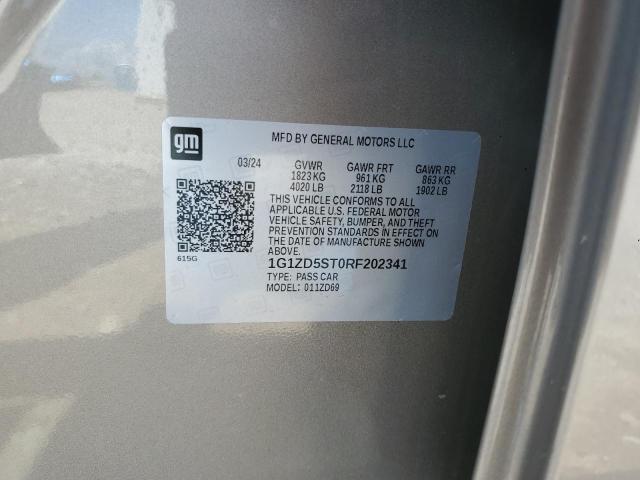 2024 CHEVROLET MALIBU LT 1G1ZD5ST0RF202341