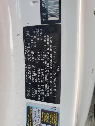 2018 KIA SEDONA EX KNDMC5C16J6351861