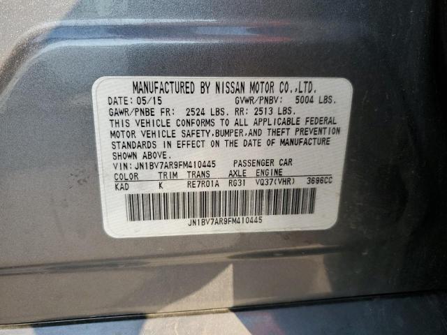 2015 INFINITI Q50 BASE JN1BV7AR9FM410445