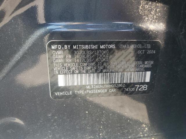 2024 MITSUBISHI MIRAGE ES ML32AUHJ9RH032862