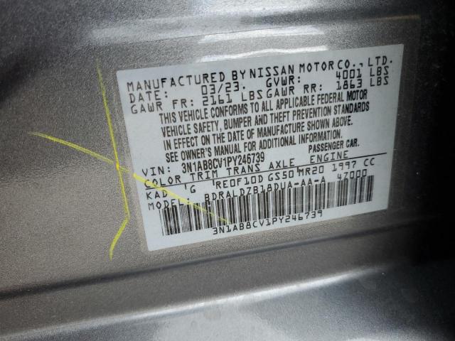 2023 NISSAN SENTRA SV 3N1AB8CV1PY246739