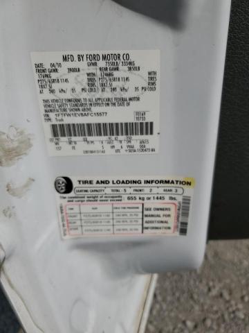2010 FORD F150 SUPER - 1FTFW1EV8AFC15577