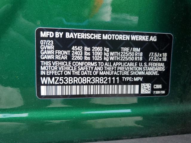 2024 MINI COOPER S C WMZ53BR08R3R82111