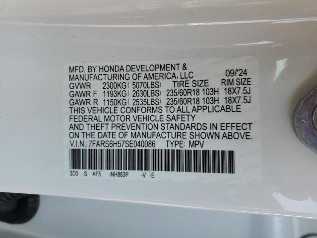 2025 HONDA CR-V SPORT 7FARS6H57SE040086