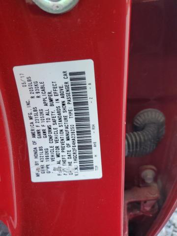2017 HONDA ACCORD SPO - 1HGCR2F64HA236250