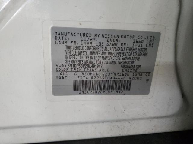 2024 NISSAN KICKS S 3N1CP5BV2RL491947