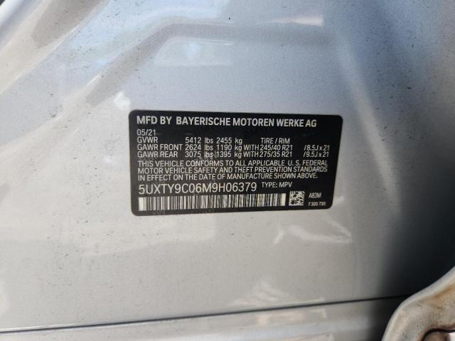 2021 BMW X3 XDRIVEM 5UXTY9C06M9H06379
