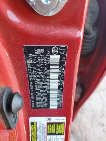 2016 TOYOTA COROLLA L - 2T1BURHE0GC651369