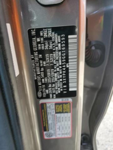 2016 KIA SORENTO SX 5XYPK4A59GG169593