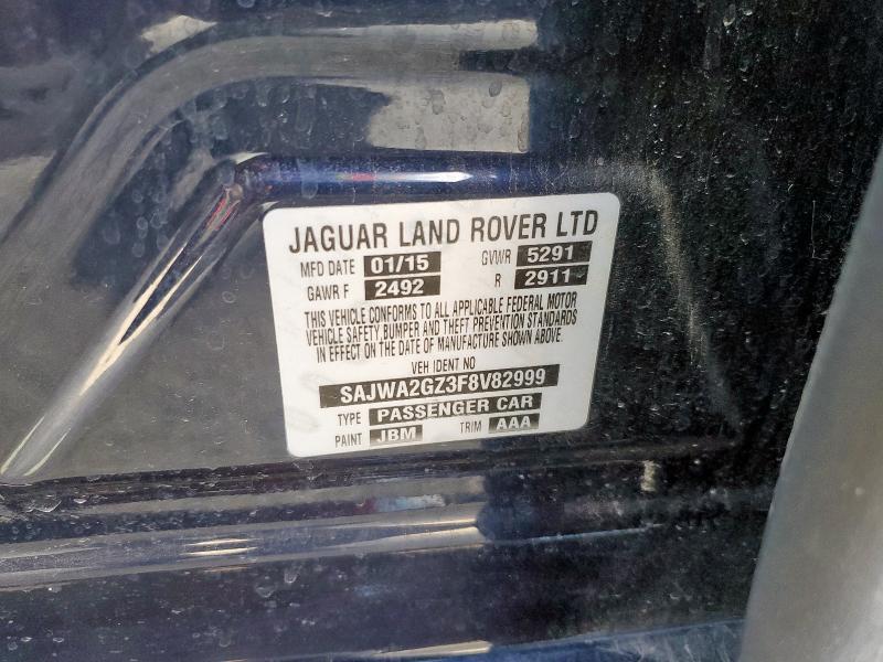 2015 JAGUAR XJL PORTFO SAJWA2GZ3F8V82999