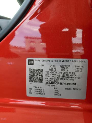 2024 CHEVROLET BLAZER 2LT - 3GNKBCR46RS196291