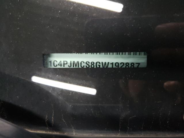 2016 JEEP CHEROKEE L 1C4PJMCS8GW192887