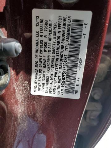 2014 HONDA CIVIC LX - 19XFB2F54EE204267