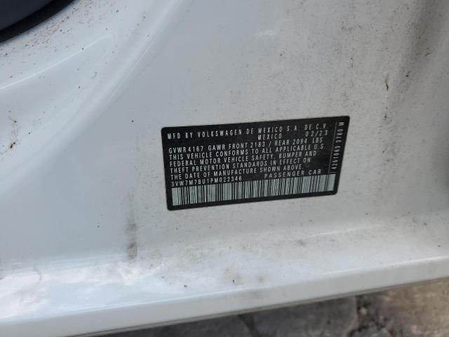 2023 VOLKSWAGEN JETTA SE 3VW7M7BU1PM022346