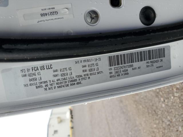 2019 DODGE CHALLENGER 2C3CDZAG7KH733909