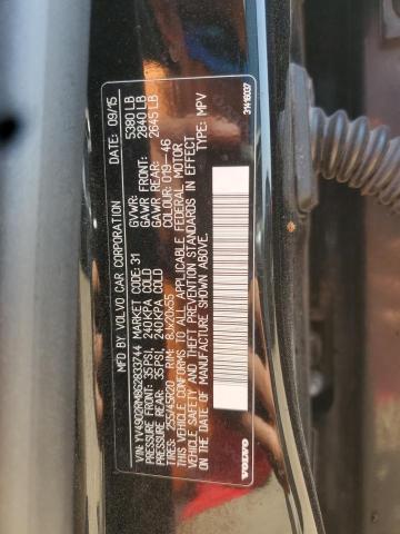 2016 VOLVO XC60 T6 PL YV4902RM8G2833744