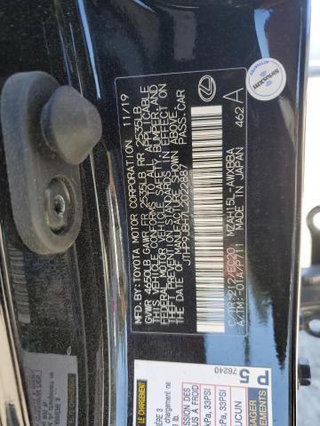 2020 LEXUS UX 250H JTHP9JBH7L2022887