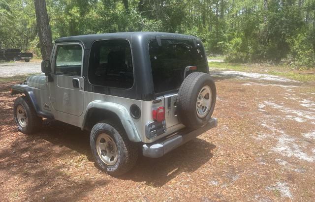 JEEP WRANGLER / 2005 silver 2dr spor gas 1J4F449SX5P387014 photo #4