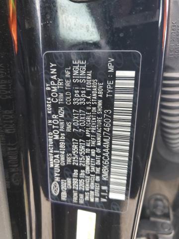 2021 HYUNDAI KONA SEL P KM8K6CAA4MU746073