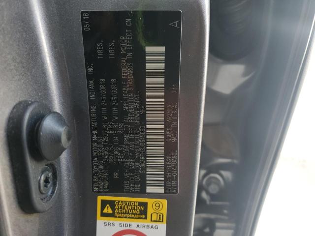 2018 TOYOTA HIGHLANDER 5TDKZRFH3JS545060