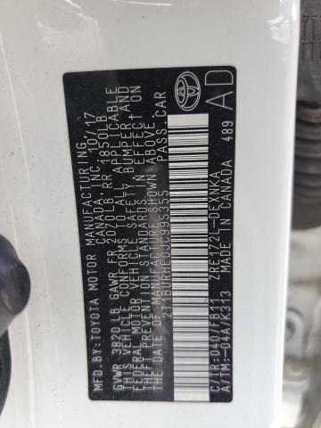 2018 TOYOTA COROLLA L - 2T1BURHE0JC995355