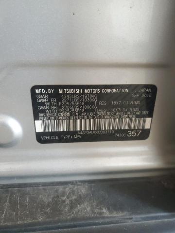 2019 MITSUBISHI OUTLANDER SPORT ES JA4AP3AUXKU003710