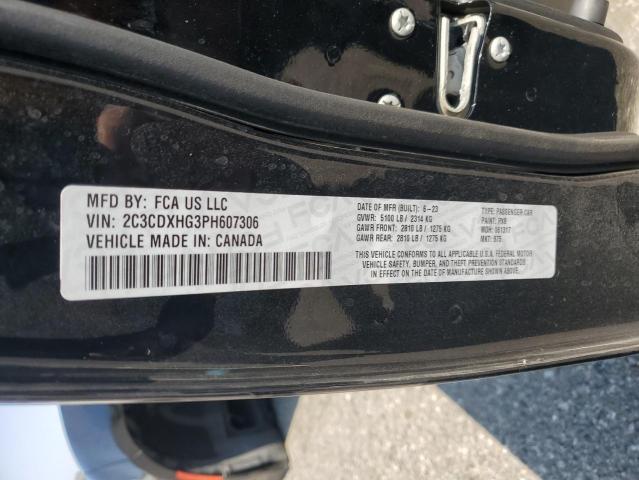 2023 DODGE CHARGER GT 2C3CDXHG3PH607306