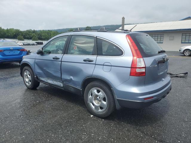 HONDA CR-V LX 2010 blue  gas 5J6RE4H38AL081063 photo #3