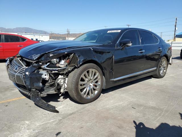 LEXUS LS 460 2017 black  gas JTHBL5EFXH5147028 photo #1