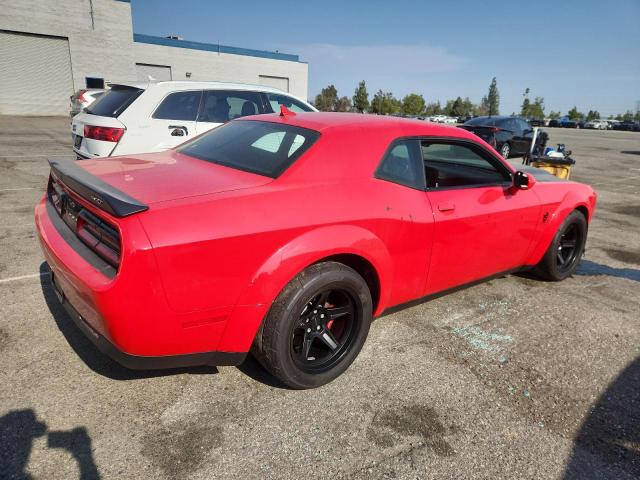 DODGE CHALLENGER 2018 red  gas 2C3CDZH99JH101287 photo #4