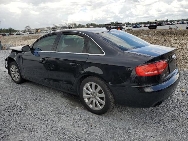 AUDI A4 PREMIUM 2012 black  gas WAUAFAFL6CN000700 photo #3