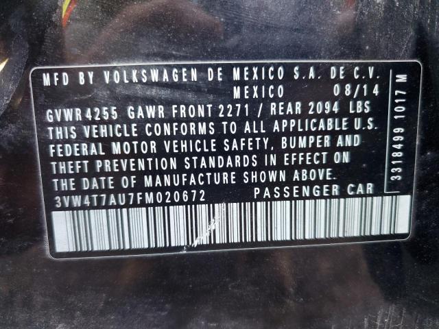 2015 VOLKSWAGEN GTI - 3VW4T7AU7FM020672