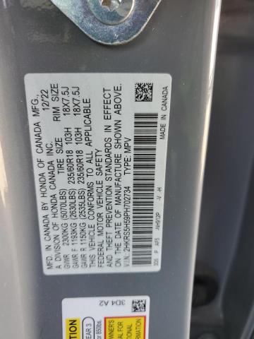 2023 HONDA CR-V SPORT 2HKRS5H59PH702734