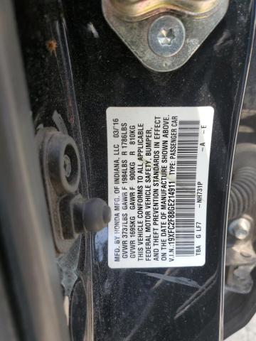 2016 HONDA CIVIC EX - 19XFC2F88GE214911