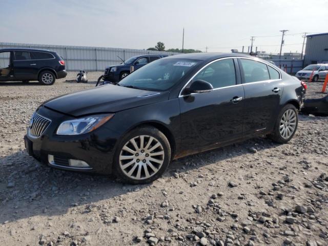 BUICK REGAL PREM 2012 black  flexible fuel 2G4GT5GV6C9155291 photo #1